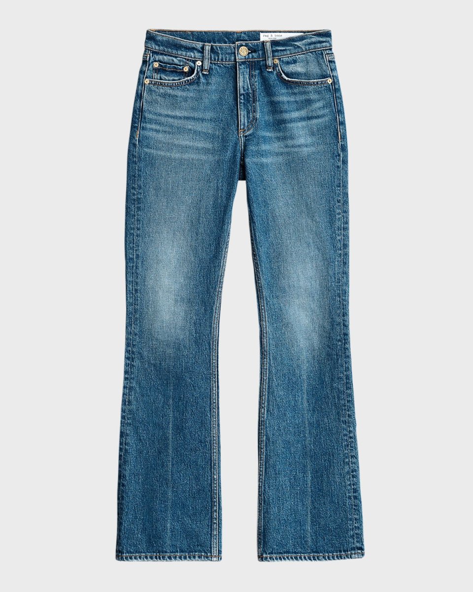 Peyton Mid-Rise Bootcut Jeans